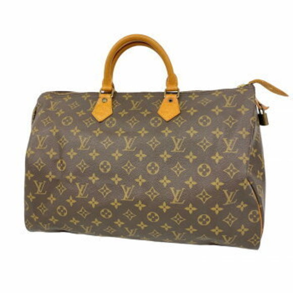 Louis Vuitton Monogram Speedy Handbag Brown - Picture 1 of 9